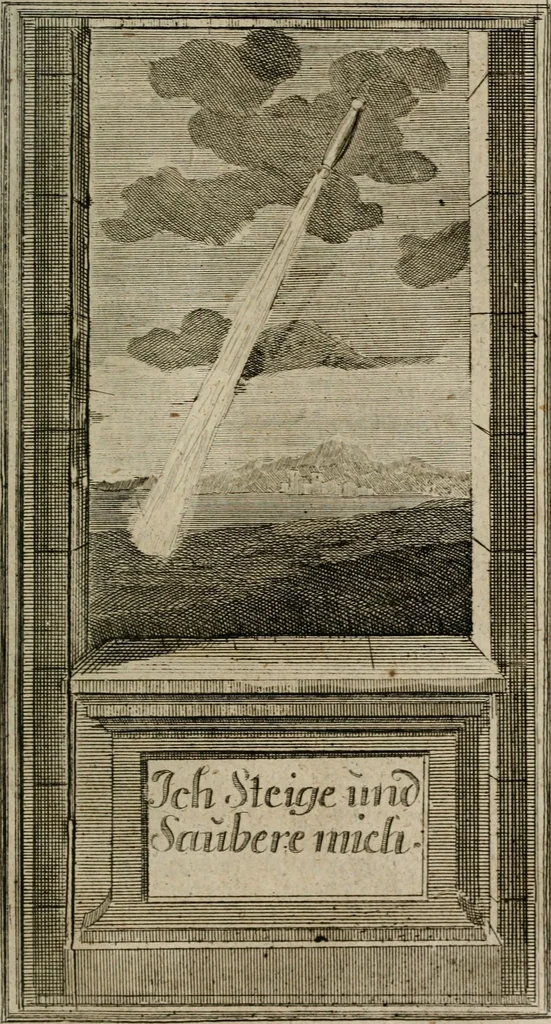 An illustration from Des Hocherleuchteten Sel. Johann Arndts, General-Superintendentens des Fürstenthums Lüneburg, Fünff geistreiche Bücher, vom wahren Christenthum ... : Welchen noch beygefüget drey andere kleine Bücher welchen zu des sel. Joahnn Arndts wahren Christenthum gehörig .., 1740, leaf 1012