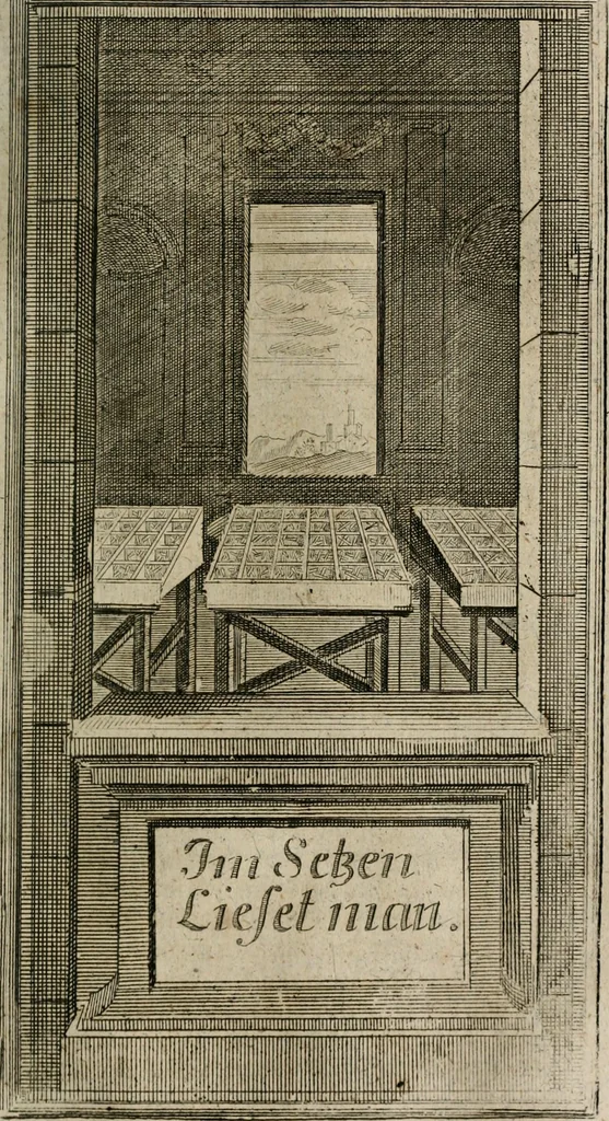 An illustration from Des Hocherleuchteten Sel. Johann Arndts, General-Superintendentens des Fürstenthums Lüneburg, Fünff geistreiche Bücher, vom wahren Christenthum ... : Welchen noch beygefüget drey andere kleine Bücher welchen zu des sel. Joahnn Arndts wahren Christenthum gehörig .., 1740, leaf 1026