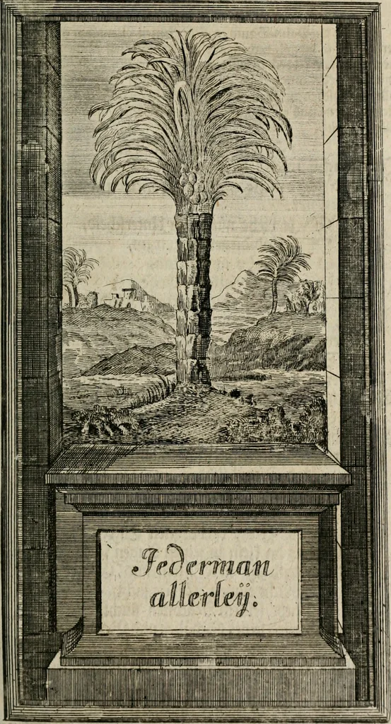 An illustration from Des Hocherleuchteten Sel. Johann Arndts, General-Superintendentens des Fürstenthums Lüneburg, Fünff geistreiche Bücher, vom wahren Christenthum ... : Welchen noch beygefüget drey andere kleine Bücher welchen zu des sel. Joahnn Arndts wahren Christenthum gehörig .., 1740, leaf 292