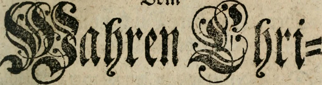An illustration from Des Hocherleuchteten Sel. Johann Arndts, General-Superintendentens des Fürstenthums Lüneburg, Fünff geistreiche Bücher, vom wahren Christenthum ... : Welchen noch beygefüget drey andere kleine Bücher welchen zu des sel. Joahnn Arndts wahren Christenthum gehörig .., 1740, leaf 406