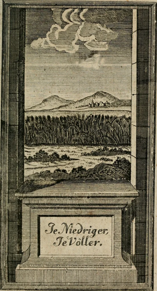 An illustration from Des Hocherleuchteten Sel. Johann Arndts, General-Superintendentens des Fürstenthums Lüneburg, Fünff geistreiche Bücher, vom wahren Christenthum ... : Welchen noch beygefüget drey andere kleine Bücher welchen zu des sel. Joahnn Arndts wahren Christenthum gehörig .., 1740, leaf 558