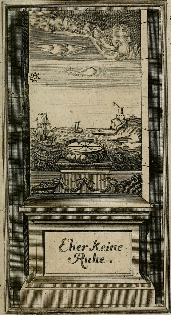 An illustration from Des Hocherleuchteten Sel. Johann Arndts, General-Superintendentens des Fürstenthums Lüneburg, Fünff geistreiche Bücher, vom wahren Christenthum ... : Welchen noch beygefüget drey andere kleine Bücher welchen zu des sel. Joahnn Arndts wahren Christenthum gehörig .., 1740, leaf 630