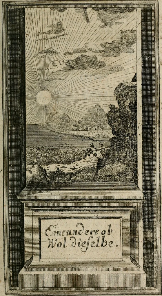 An illustration from Des Hocherleuchteten Sel. Johann Arndts, General-Superintendentens des Fürstenthums Lüneburg, Fünff geistreiche Bücher, vom wahren Christenthum ... : Welchen noch beygefüget drey andere kleine Bücher welchen zu des sel. Joahnn Arndts wahren Christenthum gehörig .., 1740, leaf 78