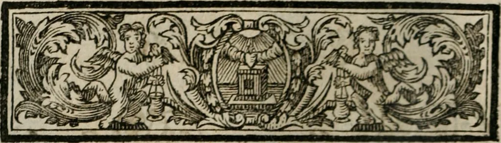 An illustration from Des Hocherleuchteten Sel. Johann Arndts, General-Superintendentens des Fürstenthums Lüneburg, Fünff geistreiche Bücher, vom wahren Christenthum ... : Welchen noch beygefüget drey andere kleine Bücher welchen zu des sel. Joahnn Arndts wahren Christenthum gehörig .., 1740, leaf 81