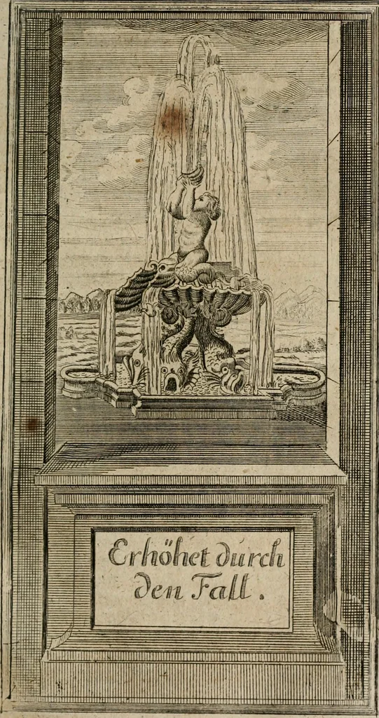An illustration from Des Hocherleuchteten Sel. Johann Arndts, General-Superintendentens des Fürstenthums Lüneburg, Fünff geistreiche Bücher, vom wahren Christenthum ... : Welchen noch beygefüget drey andere kleine Bücher welchen zu des sel. Joahnn Arndts wahren Christenthum gehörig .., 1740, leaf 922