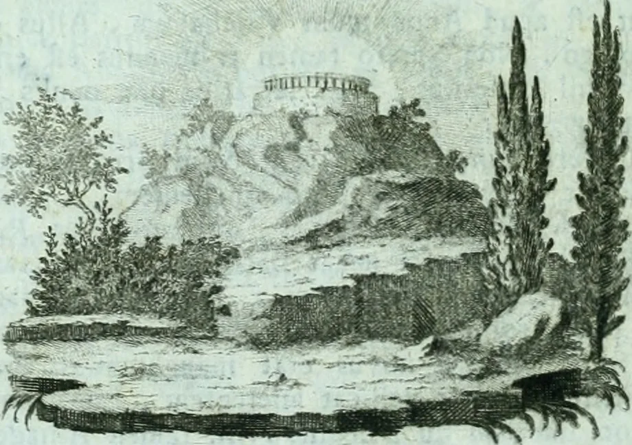 An illustration from Desiderii Spreti historici Ravennatis De amplitudine, eversione, et restauratione urbis Ravennae libri tres, 1793, leaf 109