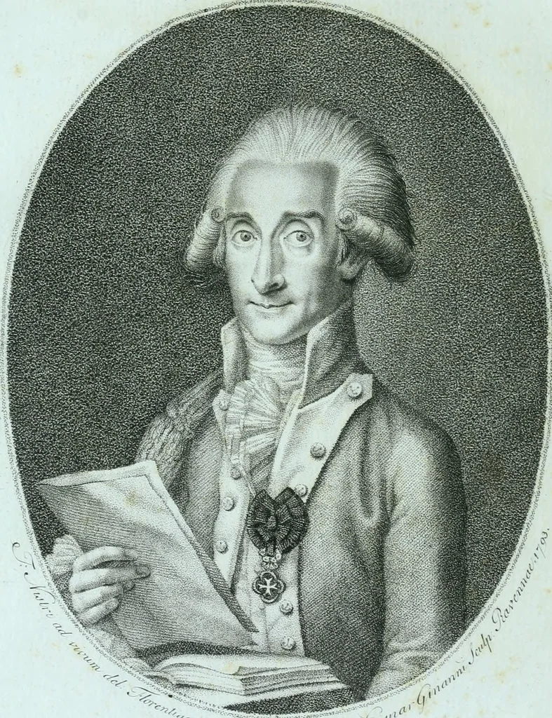An illustration from Desiderii Spreti historici Ravennatis De amplitudine, eversione, et restauratione urbis Ravennae libri tres, 1793, leaf 123