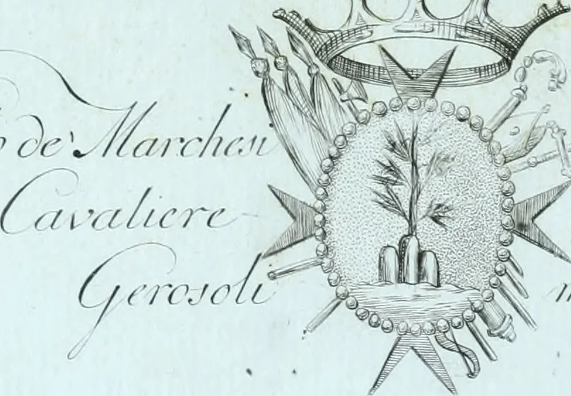 An illustration from Desiderii Spreti historici Ravennatis De amplitudine, eversione, et restauratione urbis Ravennae libri tres, 1793, leaf 123