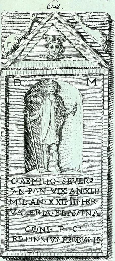An illustration from Desiderii Spreti historici Ravennatis De amplitudine, eversione, et restauratione urbis Ravennae libri tres, 1793, leaf 264