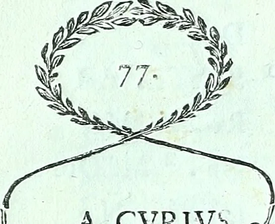 An illustration from Desiderii Spreti historici Ravennatis De amplitudine, eversione, et restauratione urbis Ravennae libri tres, 1793, leaf 270