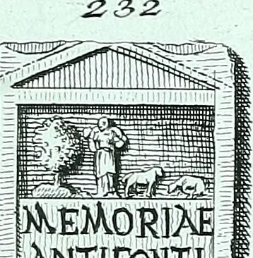 An illustration from Desiderii Spreti historici Ravennatis De amplitudine, eversione, et restauratione urbis Ravennae libri tres, 1793, leaf 310