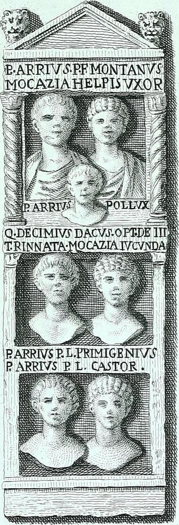 An illustration from Desiderii Spreti historici Ravennatis De amplitudine, eversione, et restauratione urbis Ravennae libri tres, 1793, leaf 310