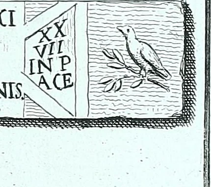 An illustration from Desiderii Spreti historici Ravennatis De amplitudine, eversione, et restauratione urbis Ravennae libri tres, 1793, leaf 310
