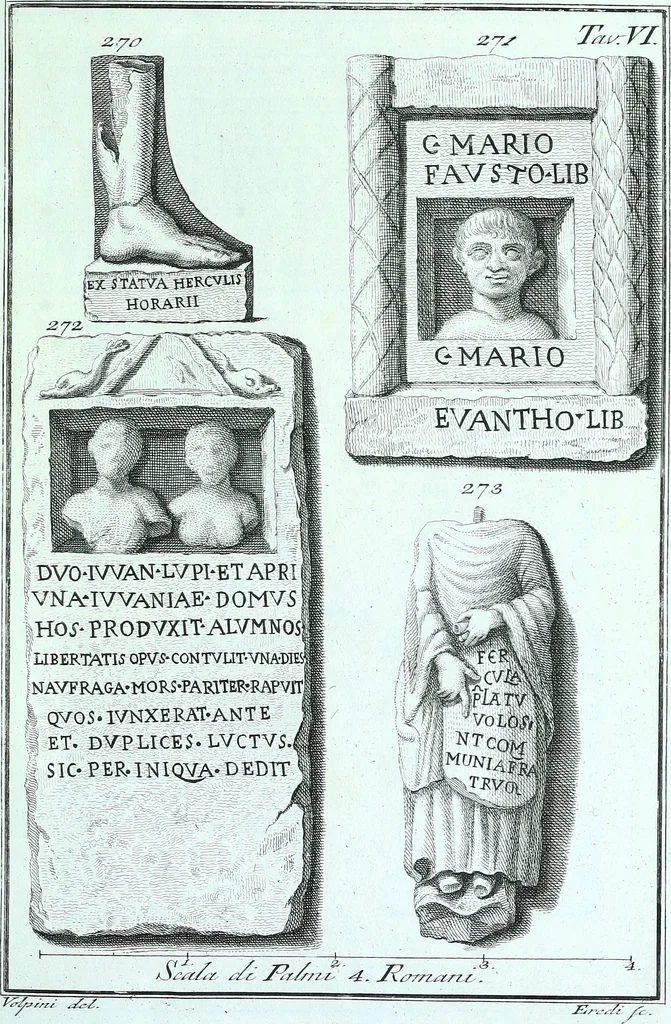 An illustration from Desiderii Spreti historici Ravennatis De amplitudine, eversione, et restauratione urbis Ravennae libri tres, 1793, leaf 322