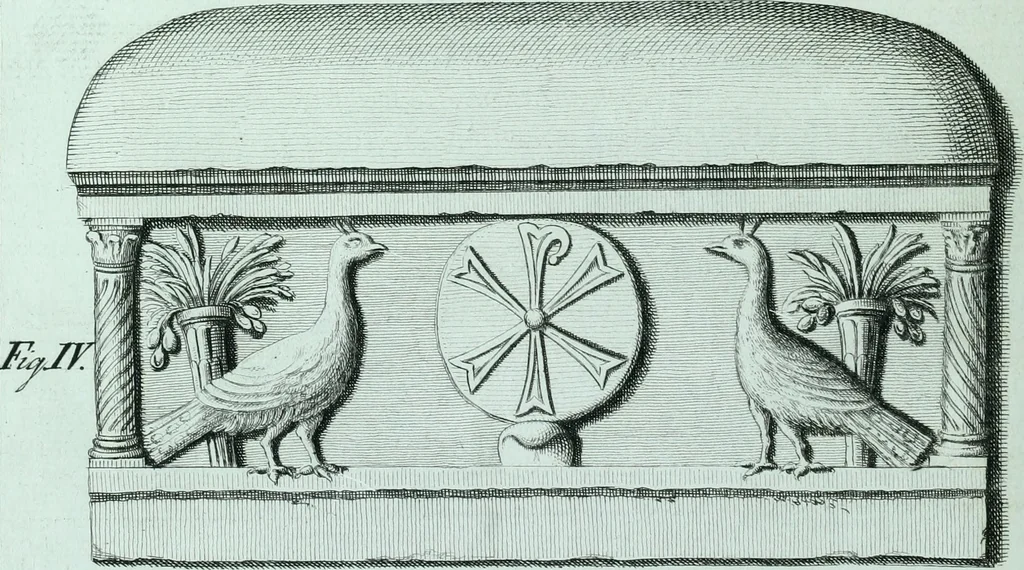 An illustration from Desiderii Spreti historici Ravennatis De amplitudine, eversione, et restauratione urbis Ravennae libri tres, 1793, leaf 327
