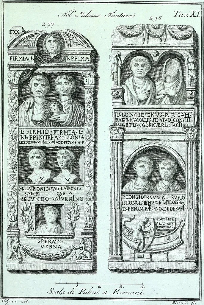 An illustration from Desiderii Spreti historici Ravennatis De amplitudine, eversione, et restauratione urbis Ravennae libri tres, 1793, leaf 344