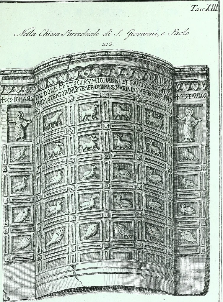 An illustration from Desiderii Spreti historici Ravennatis De amplitudine, eversione, et restauratione urbis Ravennae libri tres, 1793, leaf 358