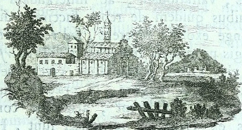 An illustration from Desiderii Spreti historici Ravennatis De amplitudine, eversione, et restauratione urbis Ravennae libri tres, 1793, leaf 80