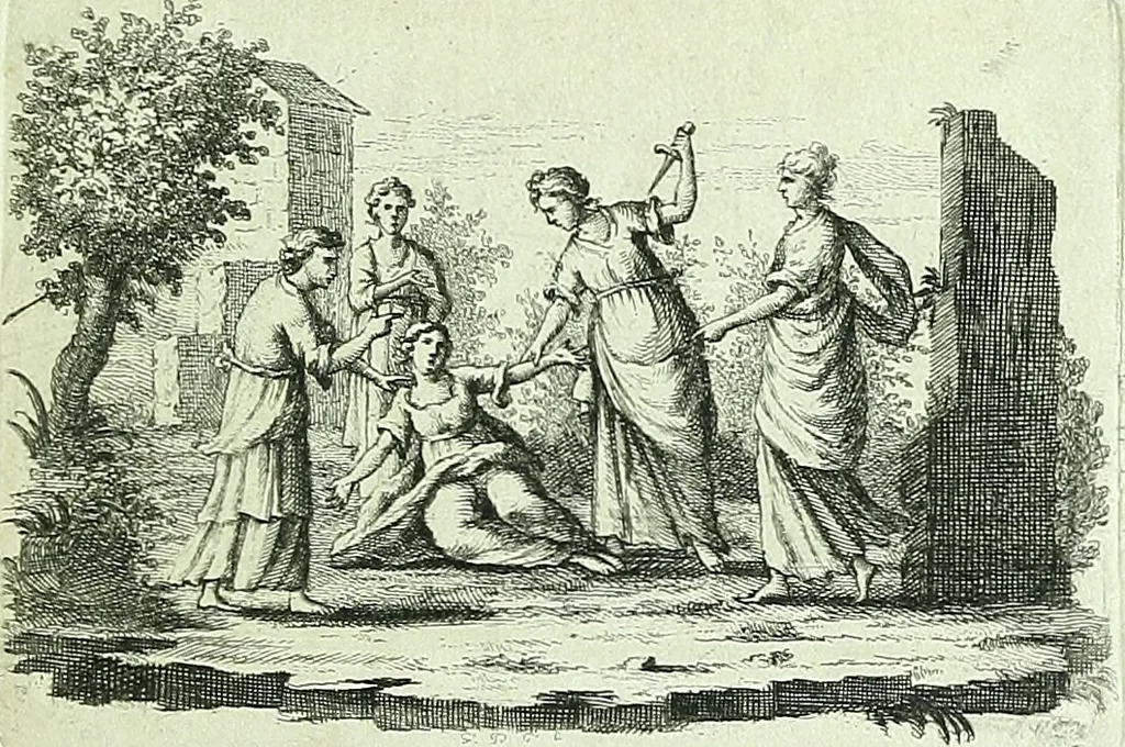 An illustration from Desiderii Spreti historici Ravennatis De amplitudine, eversione, et restauratione urbis Ravennae libri tres, 1793, leaf 624