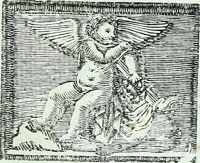 An illustration from Desiderii Spreti historici Ravennatis De amplitudine, eversione, et restauratione urbis Ravennae libri tres, 1793, leaf 96