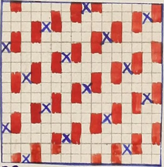 An illustration from Design book, 1912, leaf 75