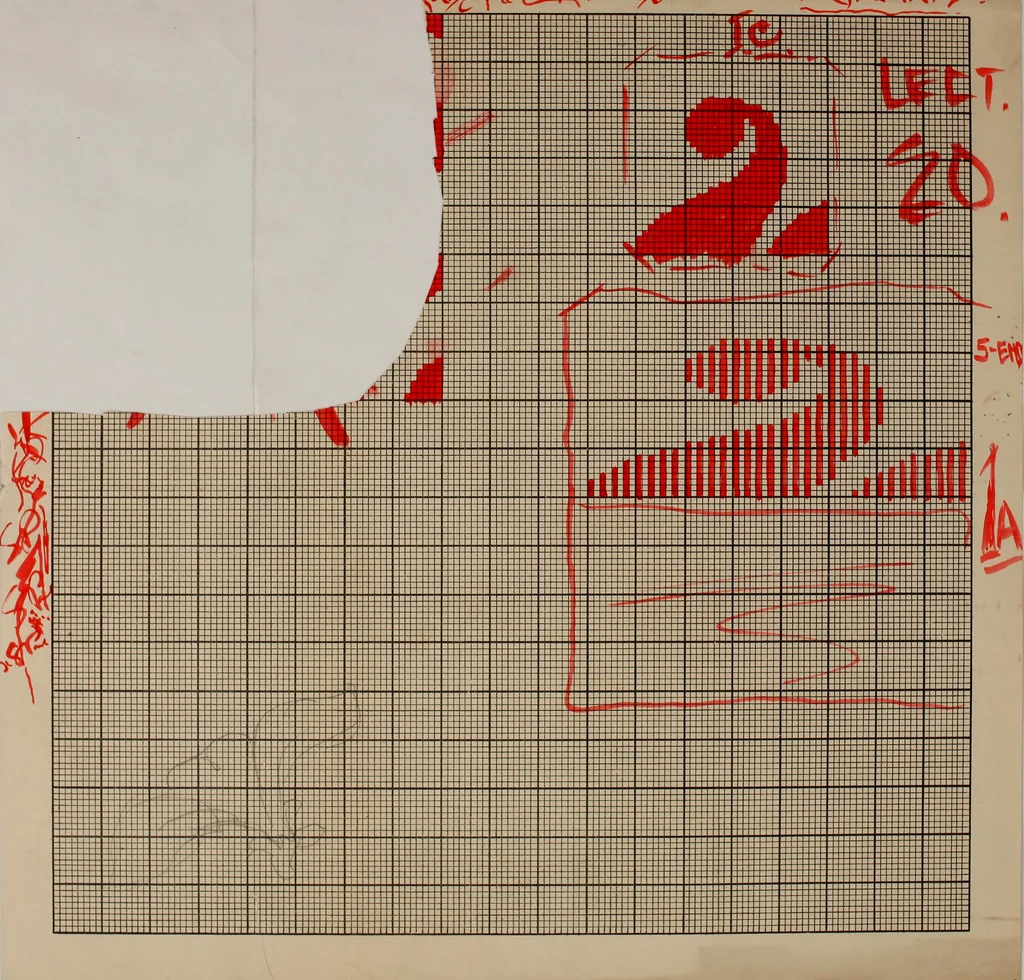 An illustration from Design book, 1912, leaf 77