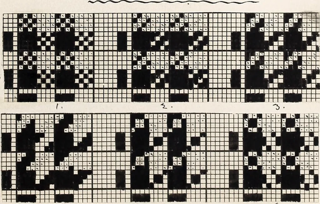 An illustration from Design book, 1912, leaf 26