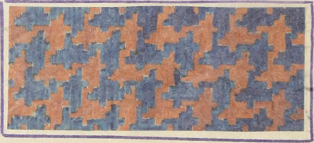 An illustration from Design book, 1912, leaf 56
