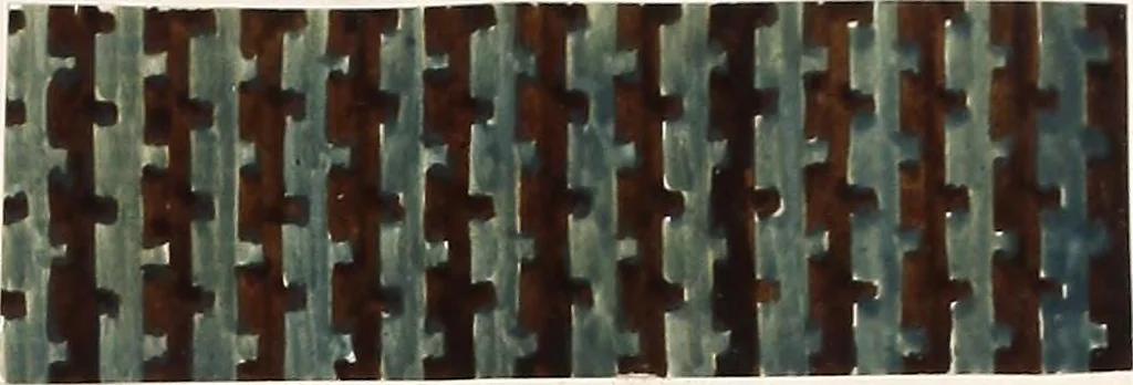 An illustration from Design book, 1912, leaf 58