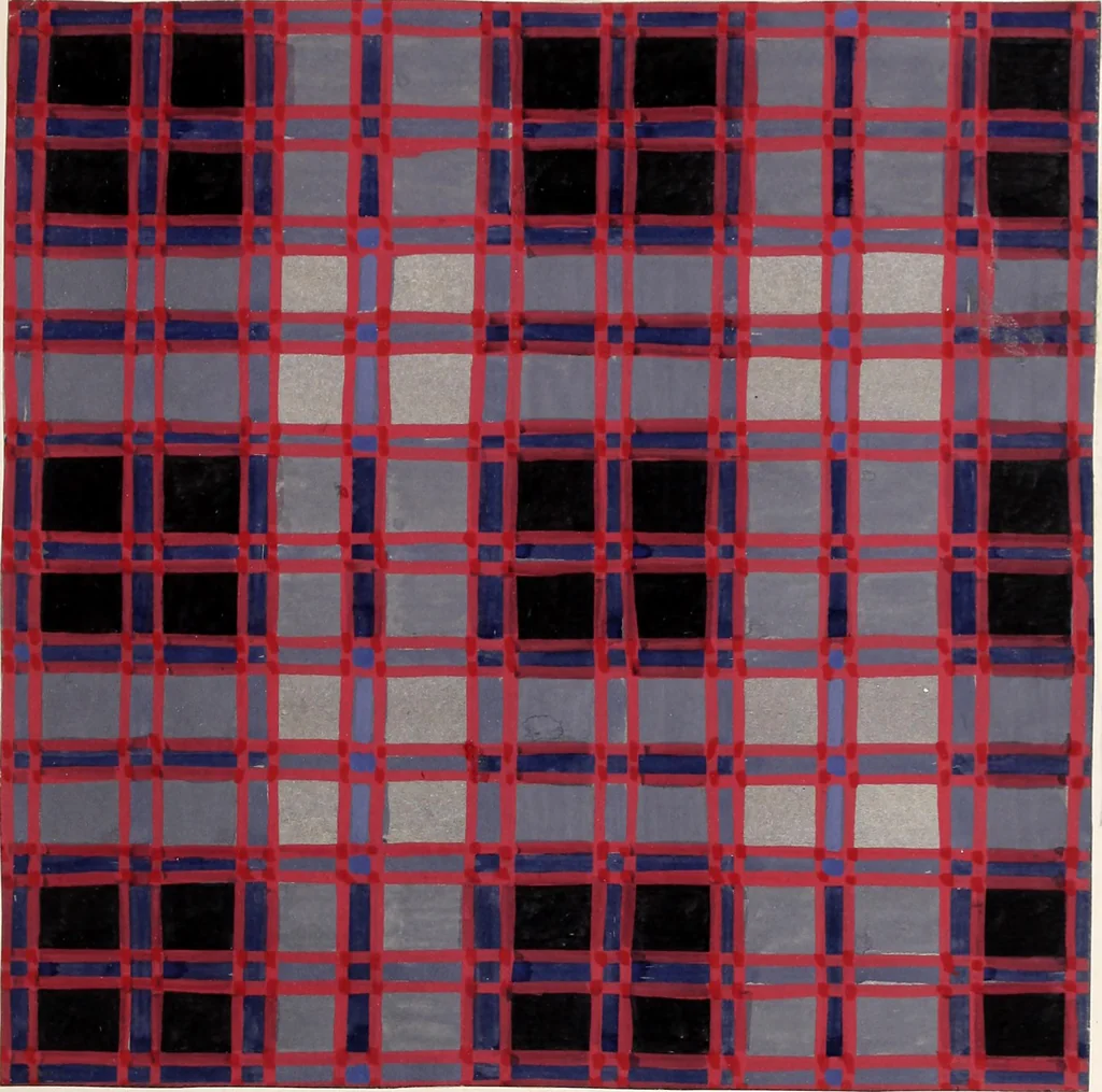 An illustration from Design book, 1912, leaf 6