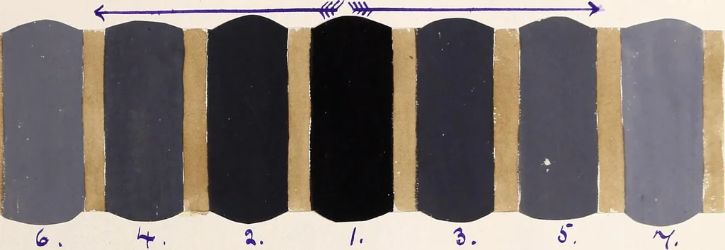 An illustration from Design book, 1912, leaf 62