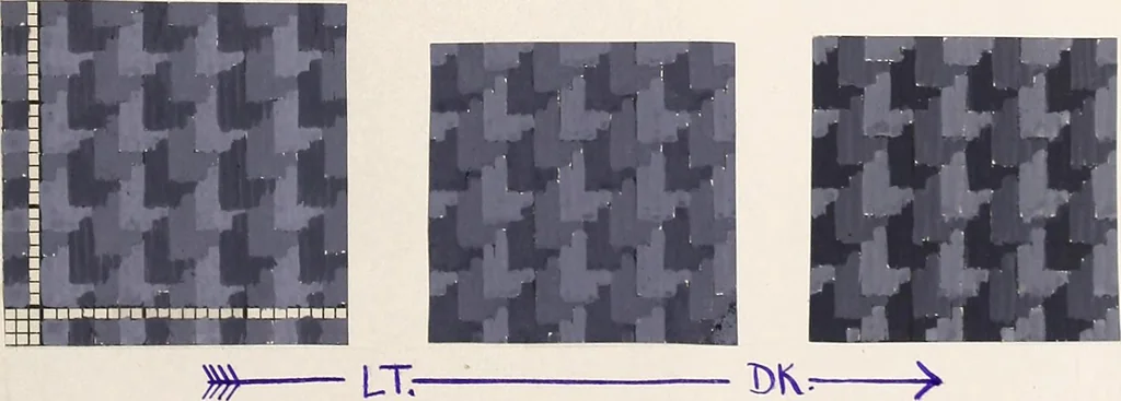 An illustration from Design book, 1912, leaf 94