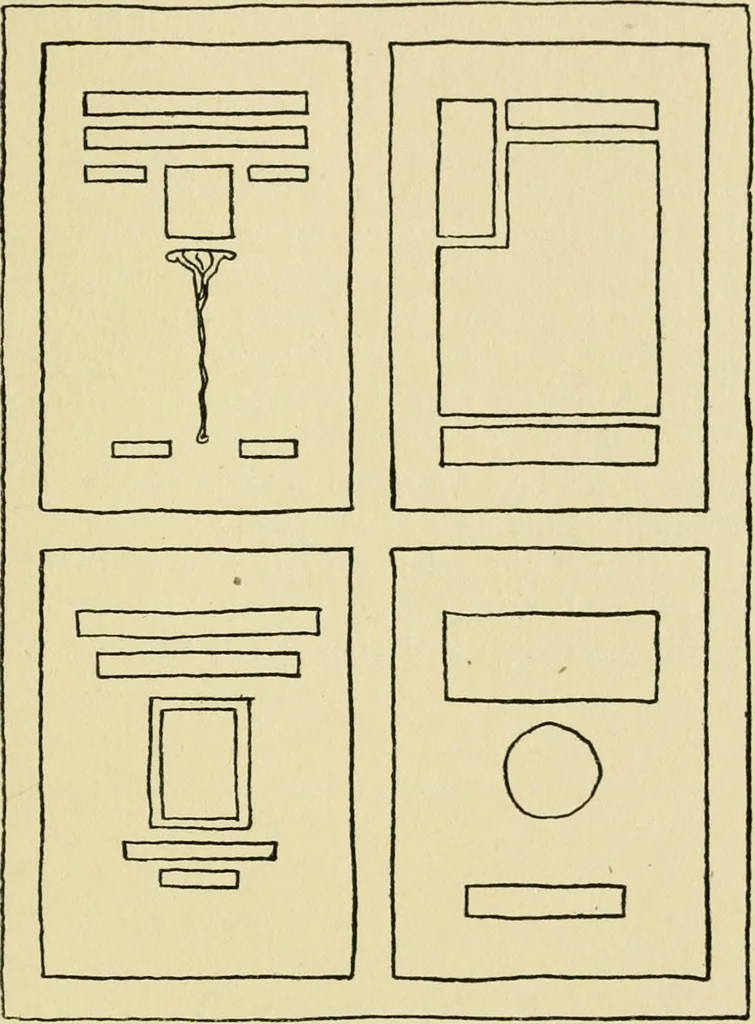 An illustration from Design and color in printing, 1909, leaf 25