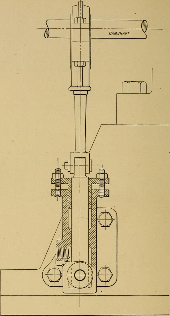 An illustration from The design and construction of oil engines;, 1900, leaf 114
