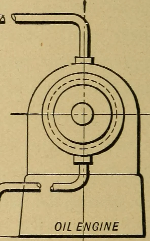 An illustration from The design and construction of oil engines;, 1900, leaf 124
