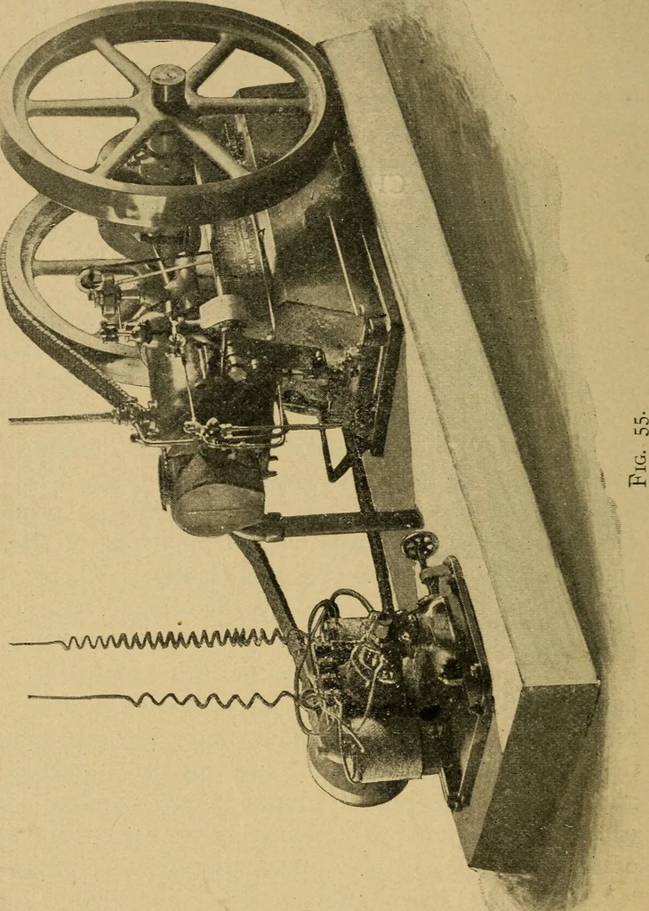 An illustration from The design and construction of oil engines;, 1900, leaf 128