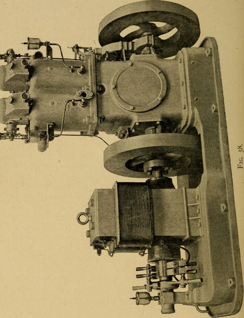 An illustration from The design and construction of oil engines;, 1900, leaf 134