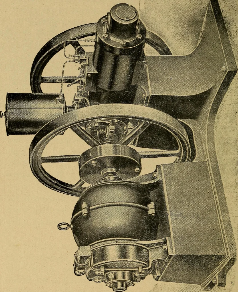An illustration from The design and construction of oil engines;, 1900, leaf 136