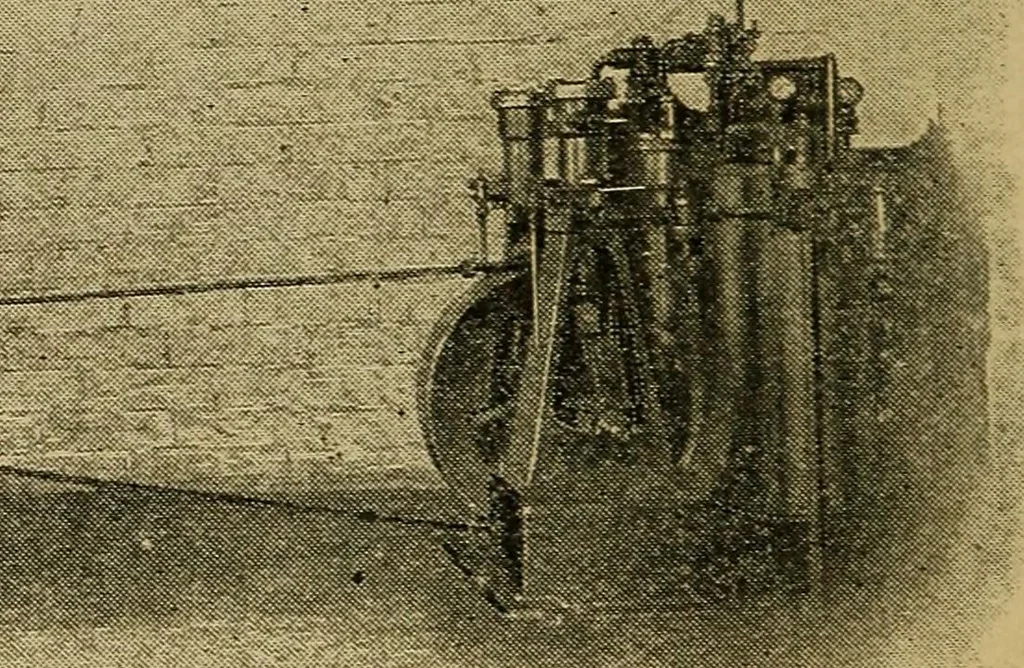 An illustration from The design and construction of oil engines;, 1900, leaf 148