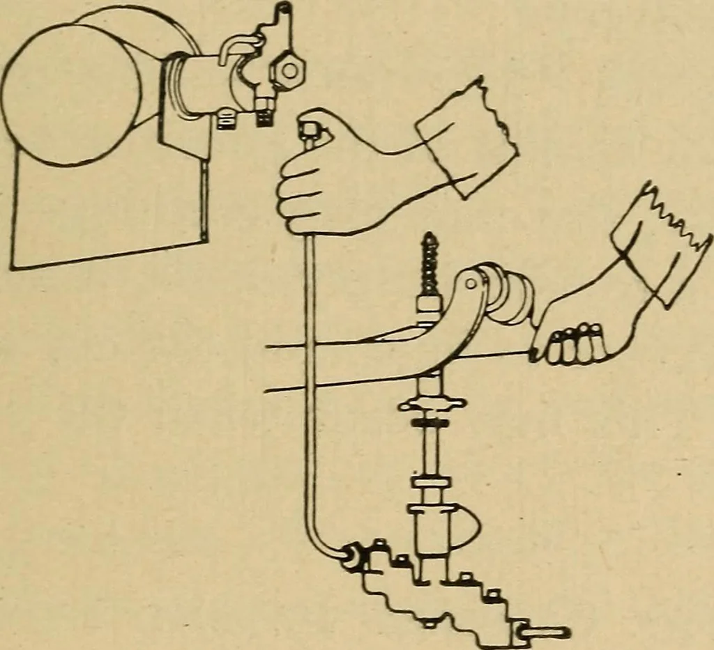 An illustration from The design and construction of oil engines;, 1900, leaf 163