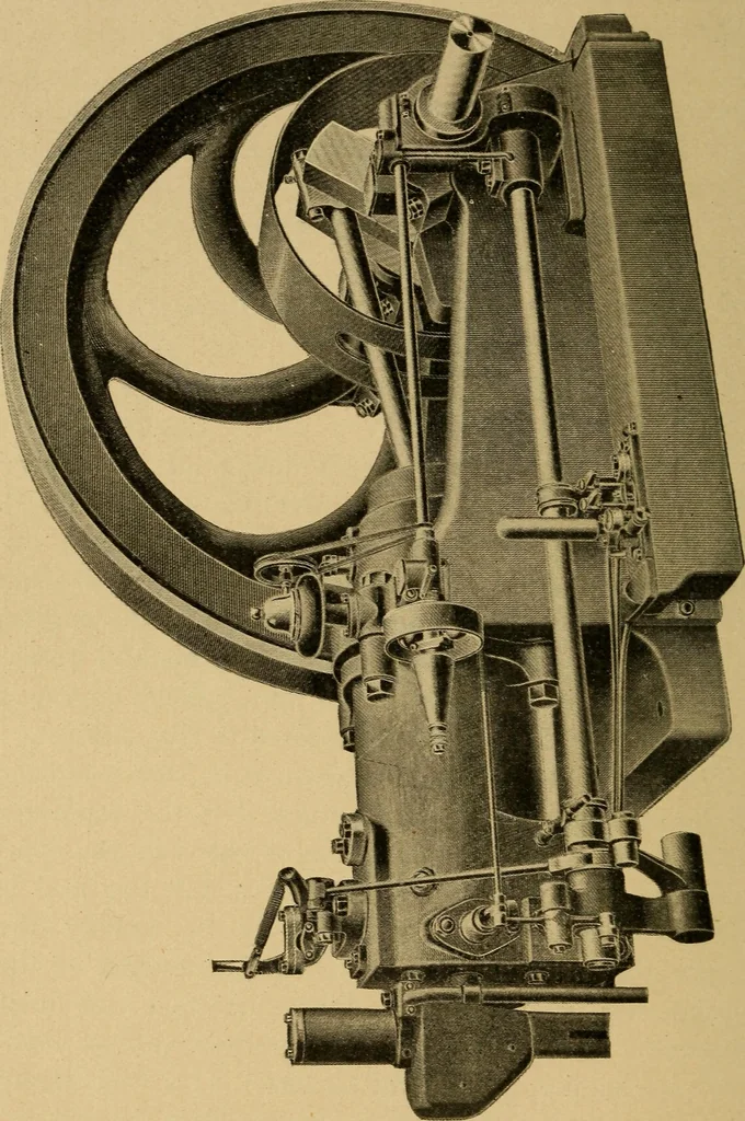An illustration from The design and construction of oil engines;, 1900, leaf 178
