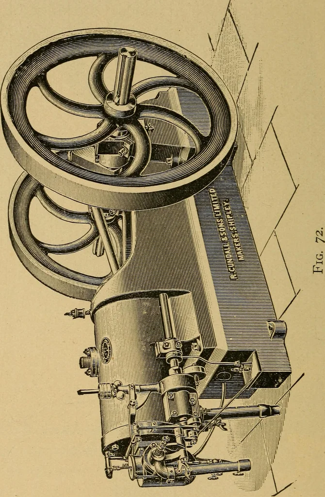 An illustration from The design and construction of oil engines;, 1900, leaf 180