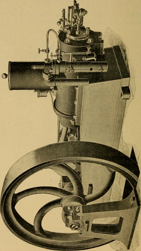An illustration from The design and construction of oil engines;, 1900, leaf 182