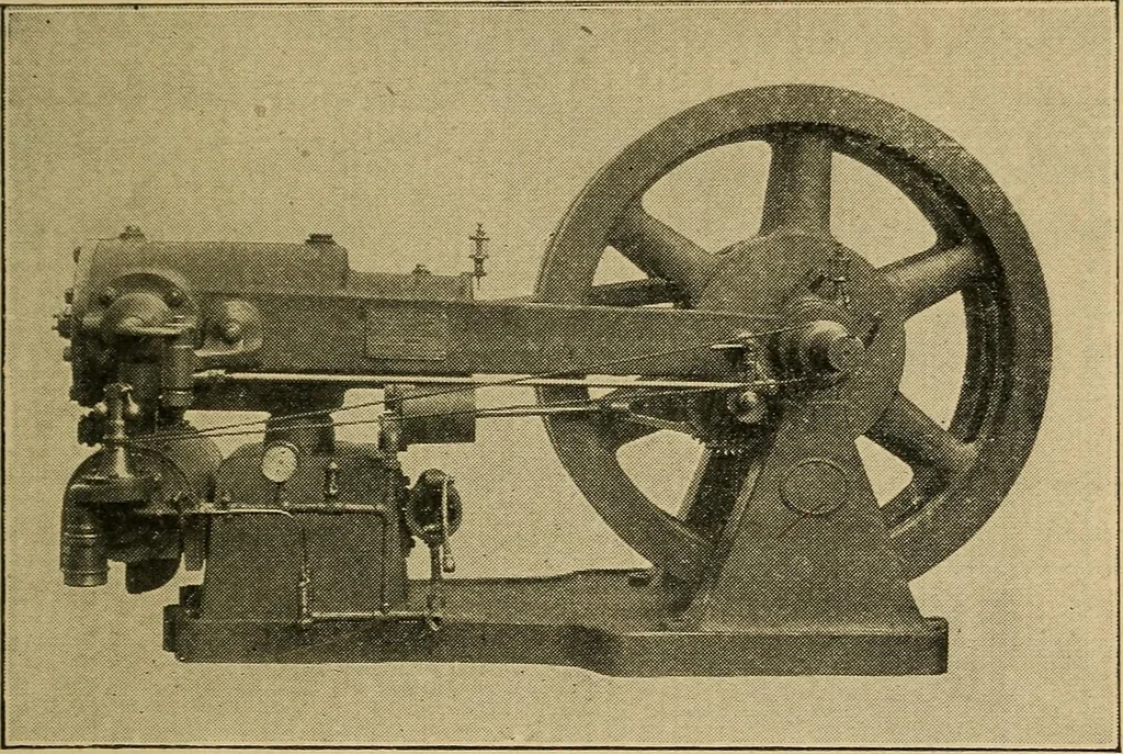 An illustration from The design and construction of oil engines;, 1900, leaf 185