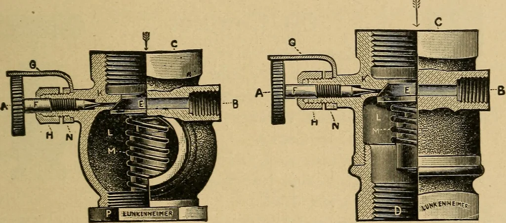 An illustration from The design and construction of oil engines;, 1900, leaf 213