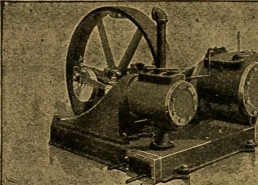 An illustration from The design and construction of oil engines;, 1900, leaf 220