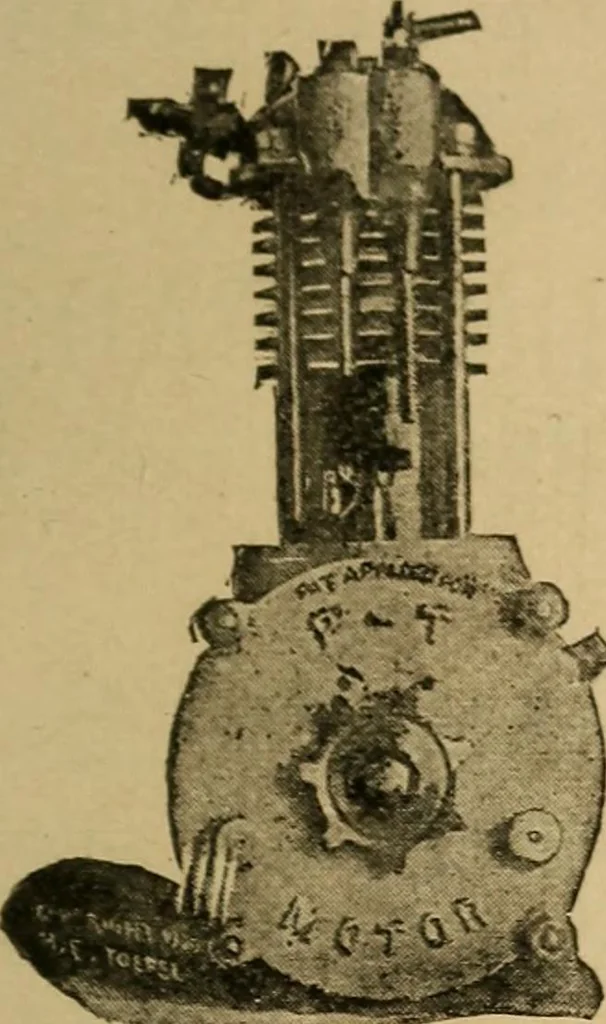 An illustration from The design and construction of oil engines;, 1900, leaf 223