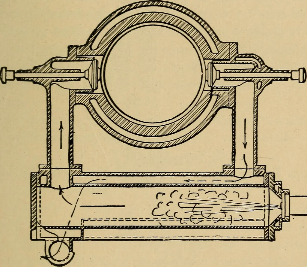 An illustration from The design and construction of oil engines;, 1900, leaf 29