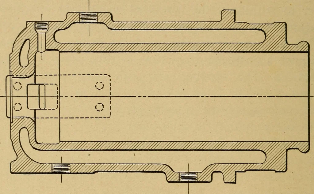 An illustration from The design and construction of oil engines;, 1900, leaf 38