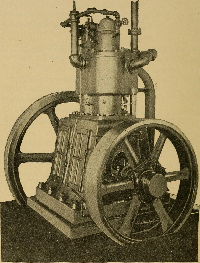 An illustration from The design and construction of oil engines;, 1900, leaf 68